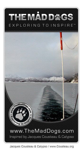 Ice trail - Our exploring is inspired by Jacques Cousteau & Calypso